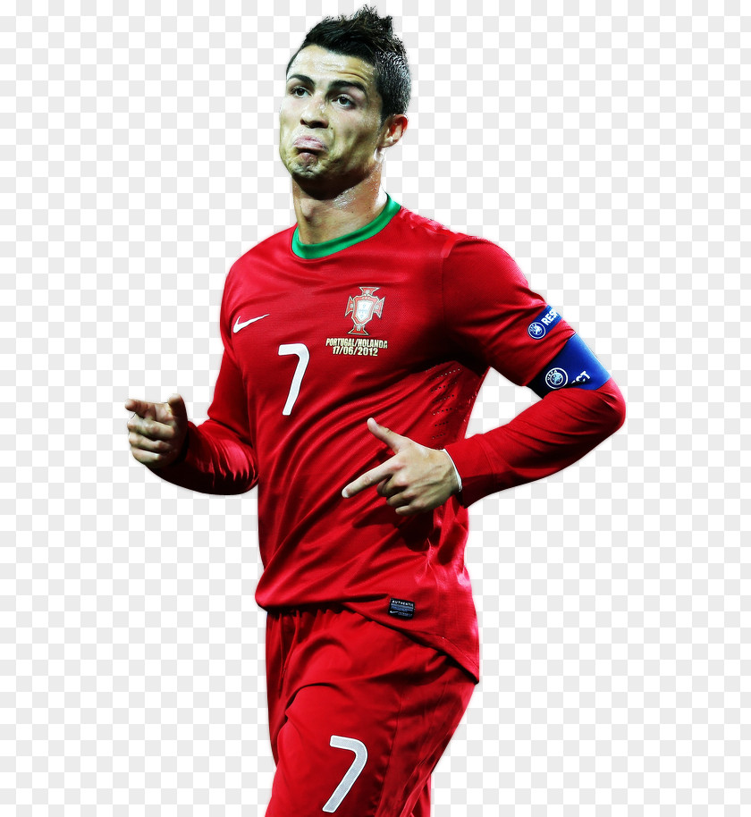 Cristiano Ronaldo UEFA Euro 2012 Football Player T-shirt Home Page PNG