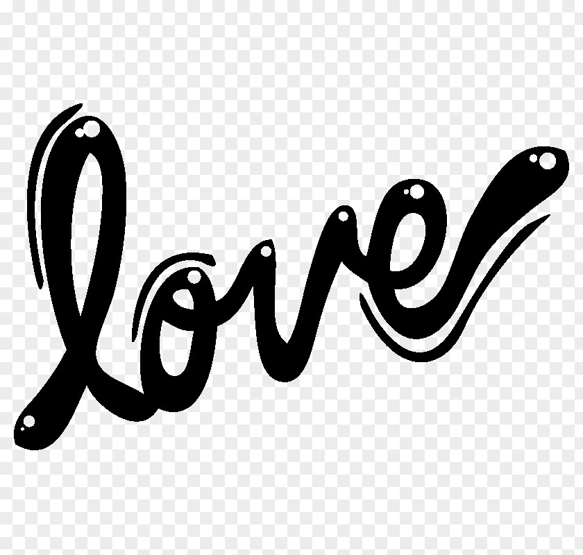 Design Sticker Text Love Logo PNG