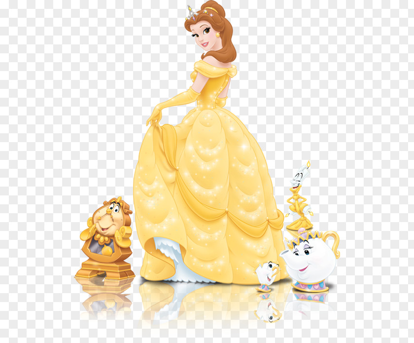 Disney Princess Belle Beast Askepot PNG