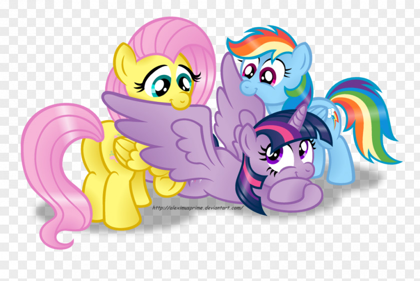 My Little Pony Twilight Sparkle Rainbow Dash Fluttershy Applejack PNG