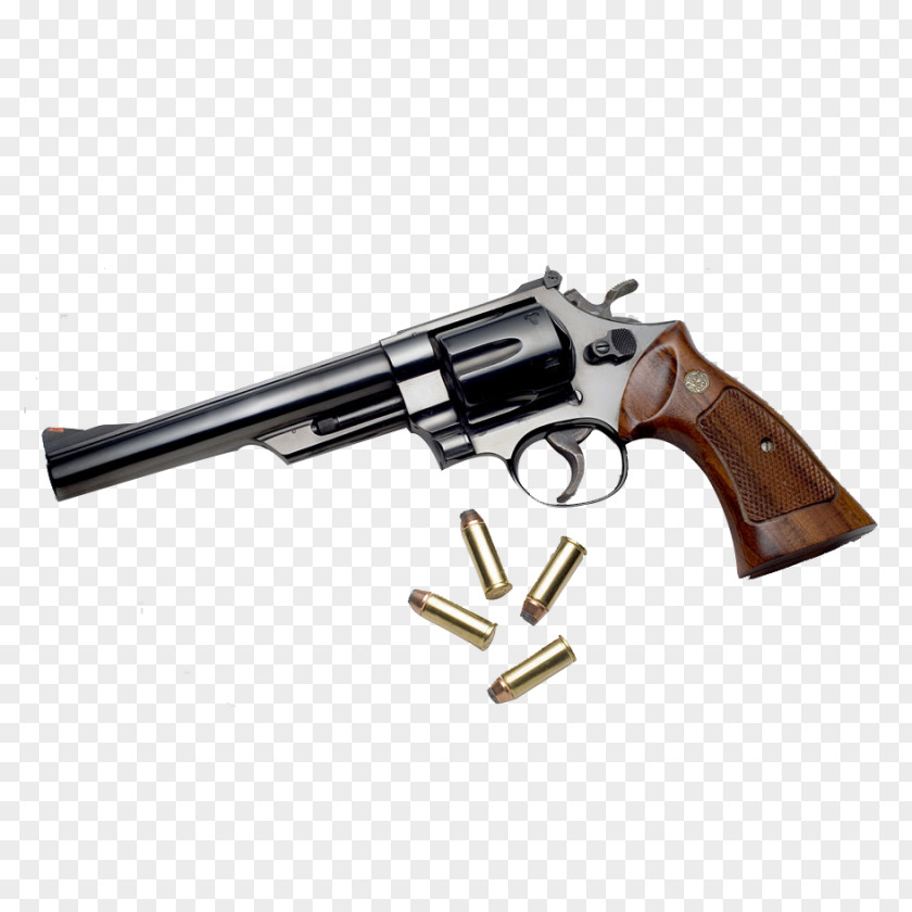 Pistols And Bullets Bullet Firearm Revolver Pistol Weapon PNG