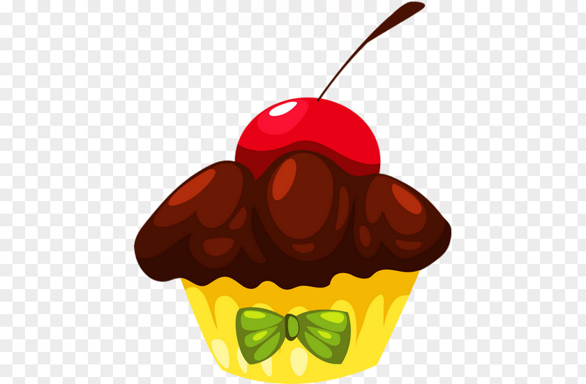 Fruit Cupcake Drawing Food PNG