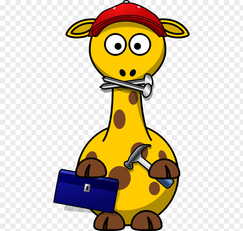 Girraffe Cartoon Giraffe Drawing Clip Art PNG