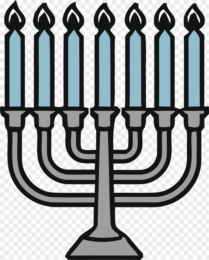 Hanukkah Candle Happy PNG