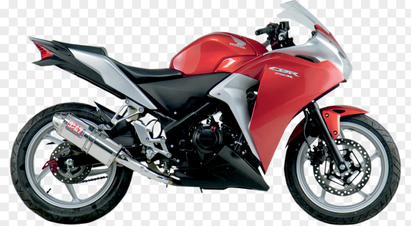 Honda CBR250R/CBR300R Exhaust System CBR250RR Motorcycle PNG