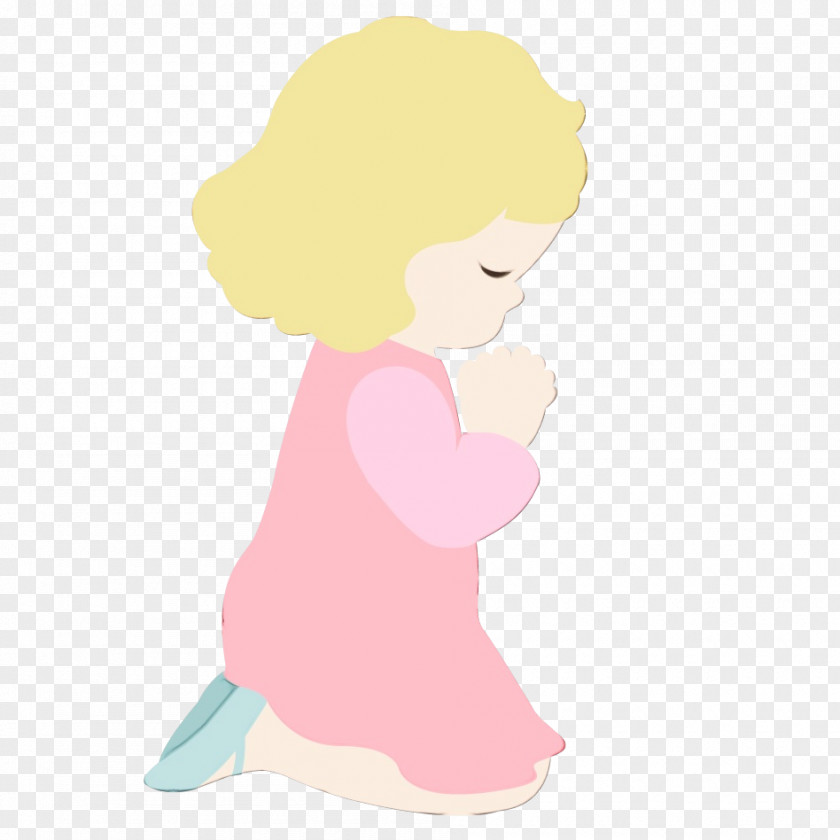 Thumb Illustration Clip Art Character Pink M PNG