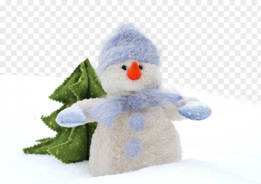 Winter Snowman Christmas PNG