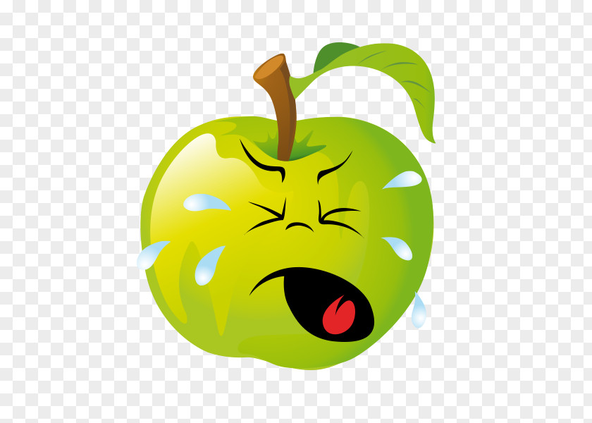 Apple Cartoon Juice Clip Art Smiley Fruit Emoticon PNG