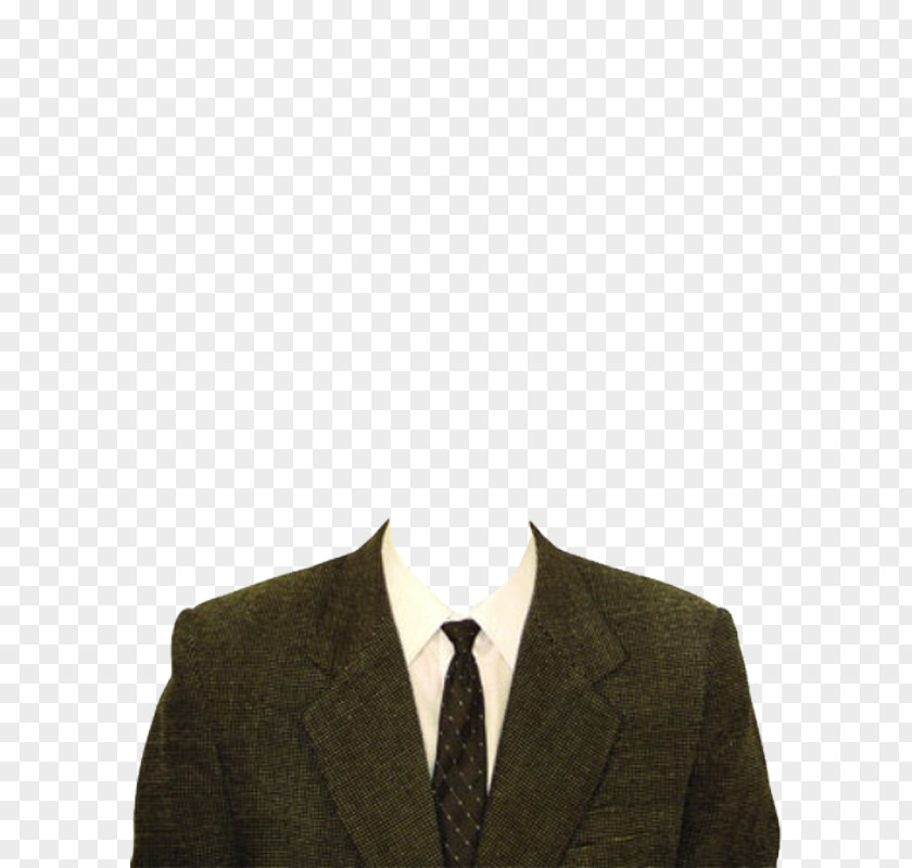 Brown Suit Man PNG