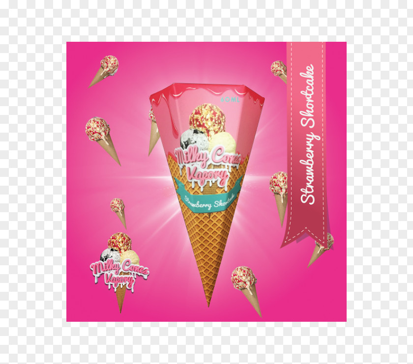 Ice Cream Shortcake Juice PNG