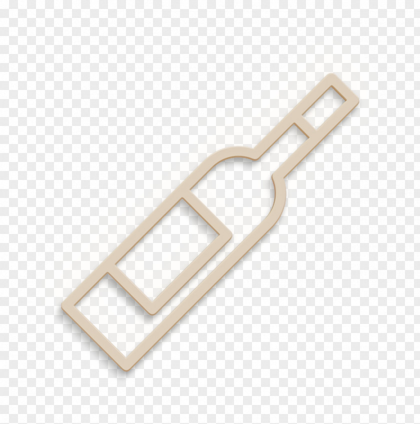 Kitchen Elements Icon Wine Bottle PNG