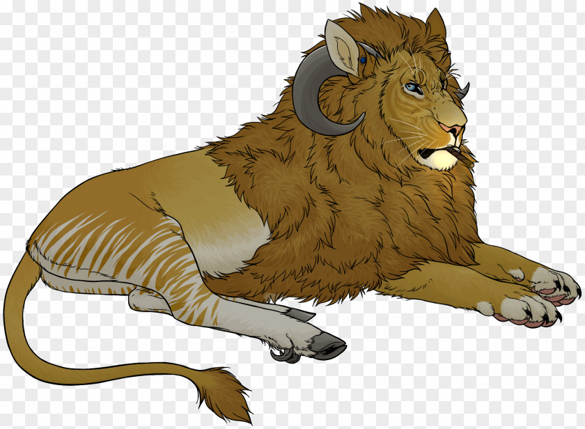 Lion Cat Terrestrial Animal Claw PNG