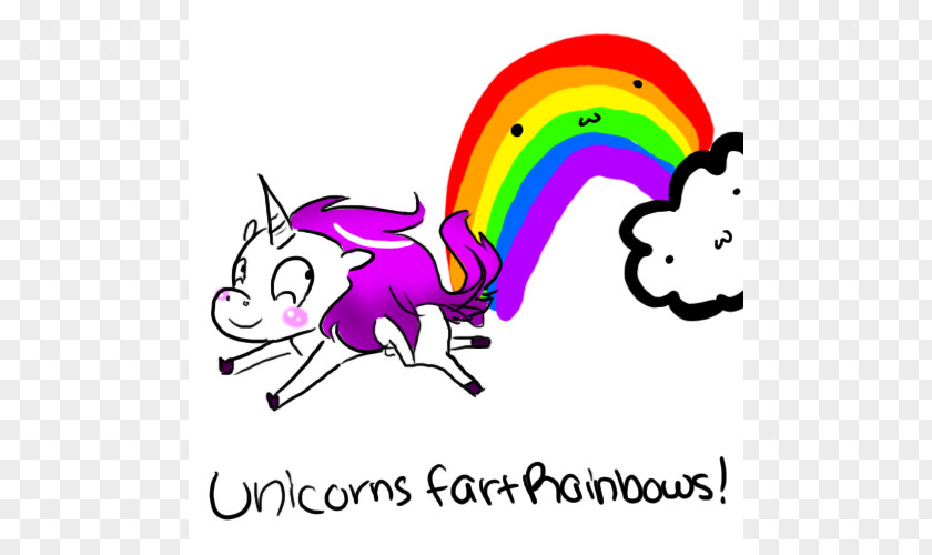 Rainbow Unicorn Cliparts Flatulence The Gas We Pass PNG