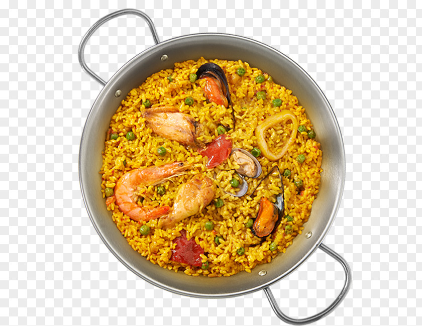 Rice Paella Arroz Con Pollo Pilaf Dish PNG