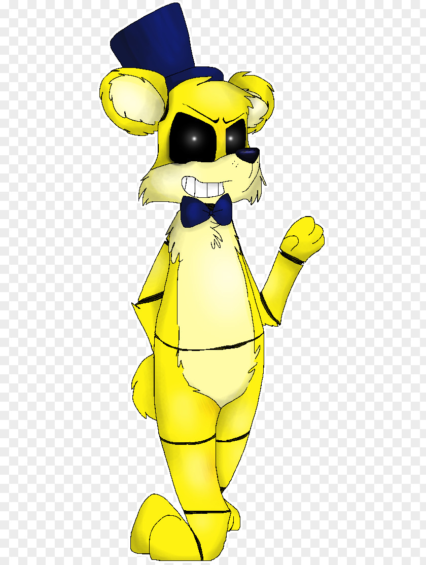 Golden Freddy Insect Character Cartoon Clip Art PNG