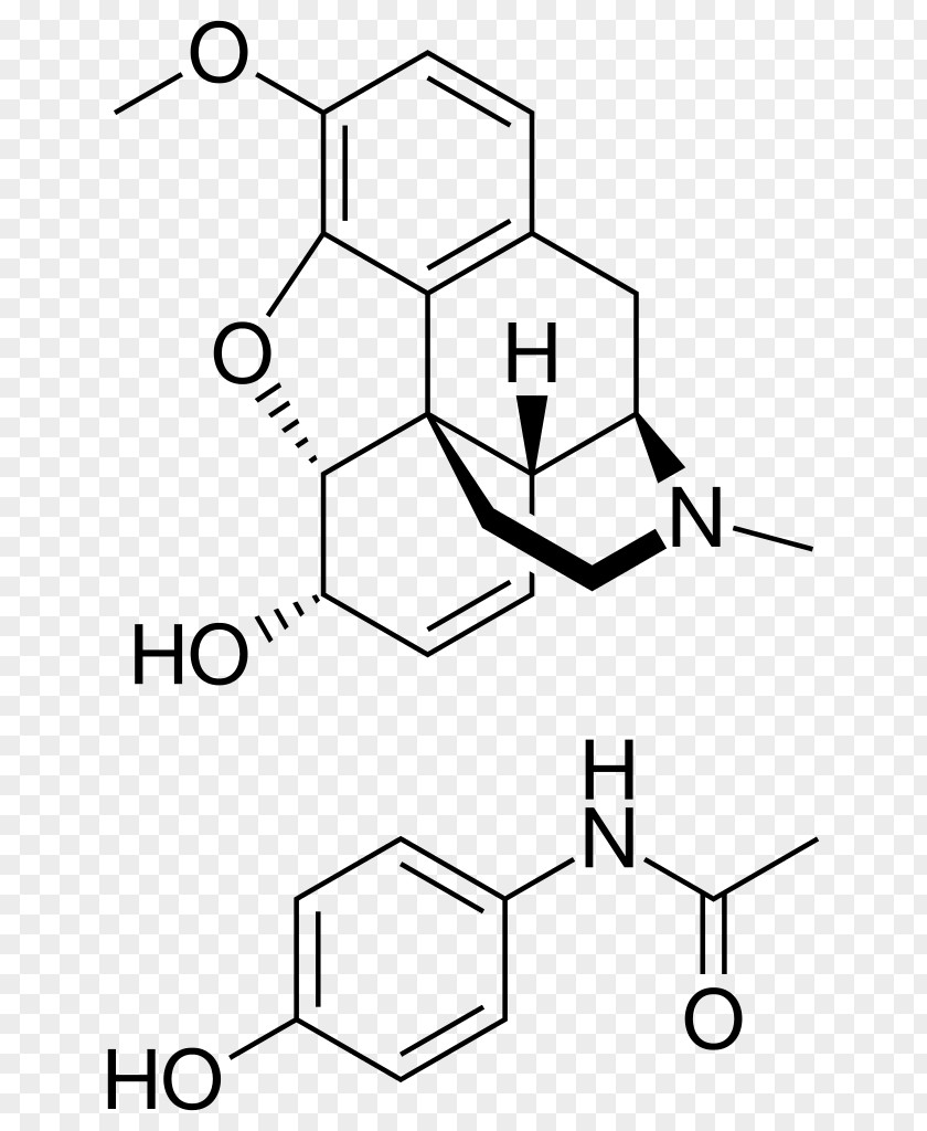 Panadol Morphine Opioid Codeine Molecule Drug PNG