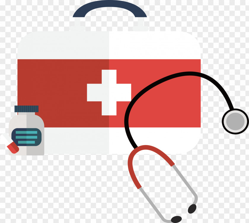 Red And White First Aid Kit Health Care Chunyun Patient PNG