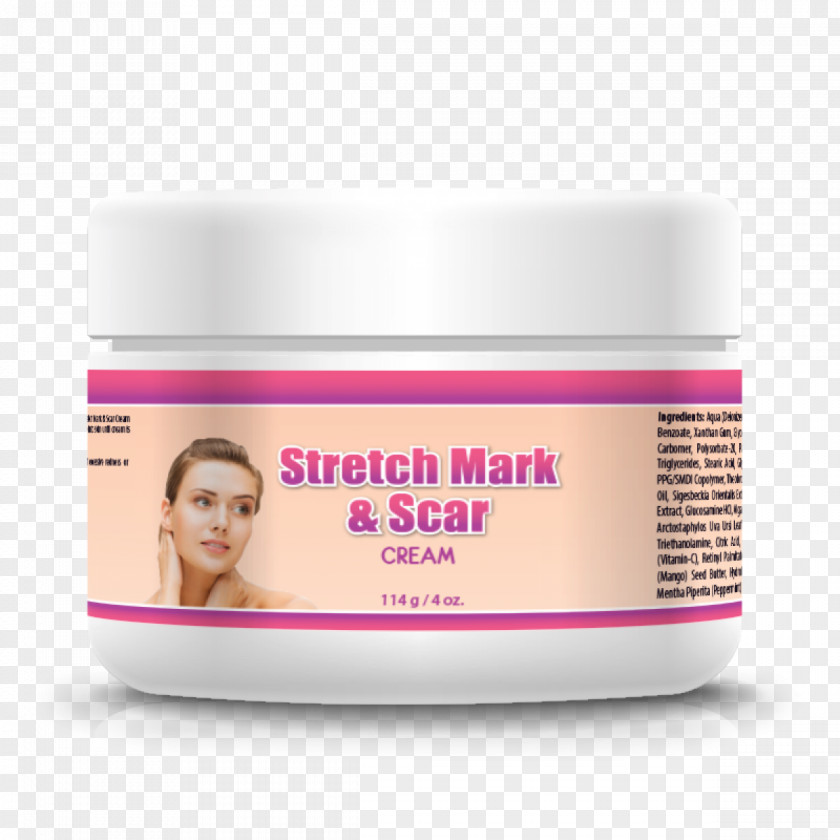 Stretch Marks Cream PNG