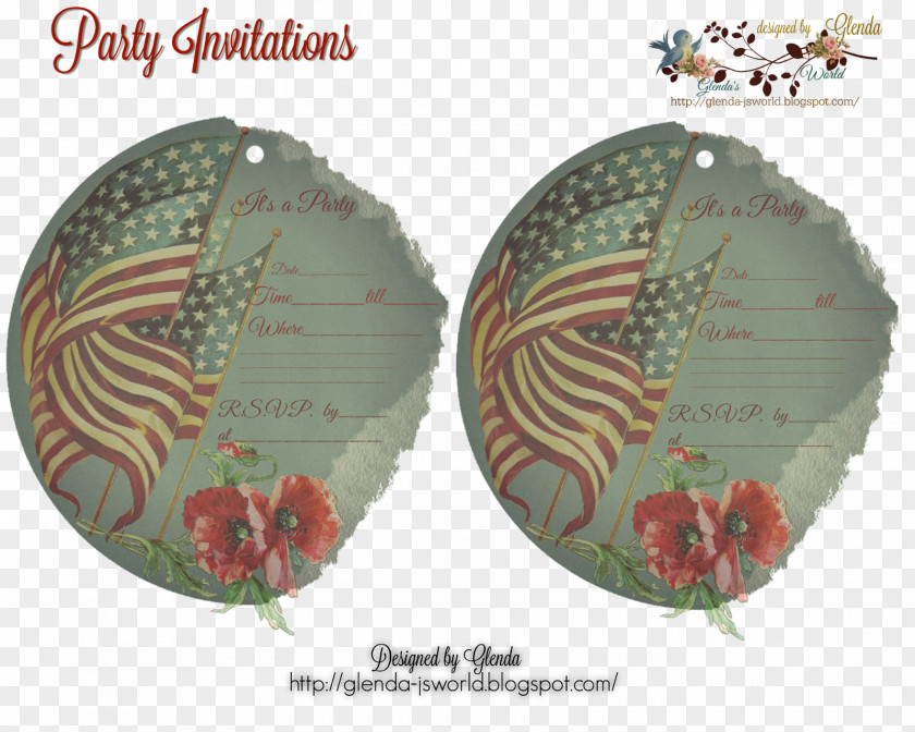 4th Of July Invitation Independence Day Post Cards Greeting & Note Flag Patriotism PNG