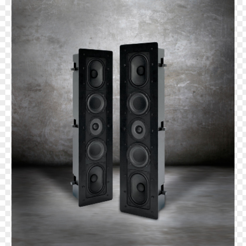 Acoustic Loudspeaker Enclosure Audio Wall Brick PNG
