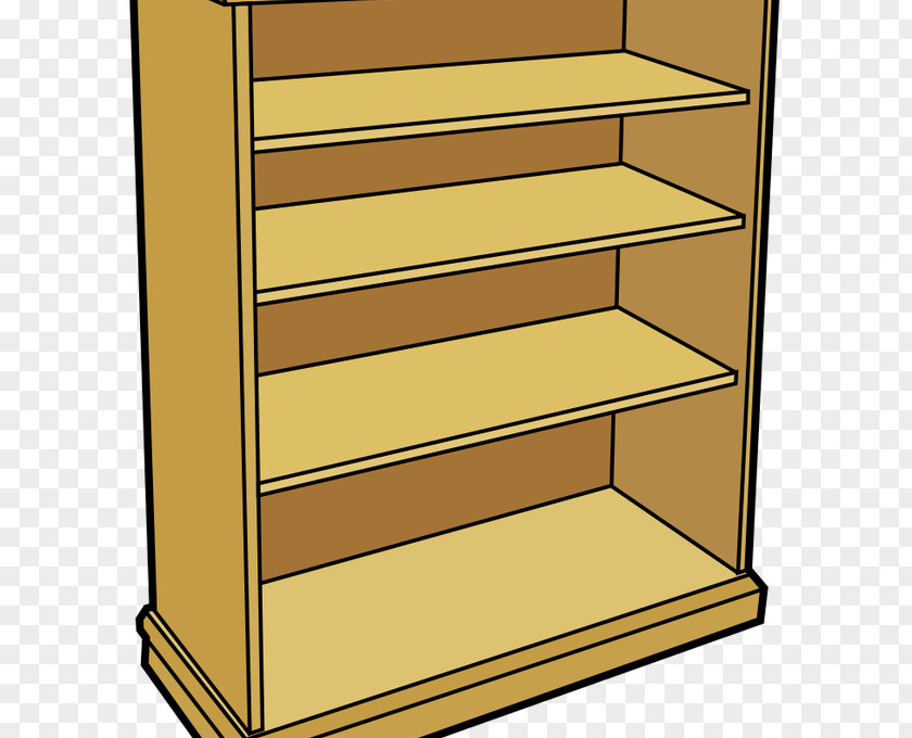 Bookshelf Clipart Clip Art Bookcase Shelf Openclipart Free Content PNG