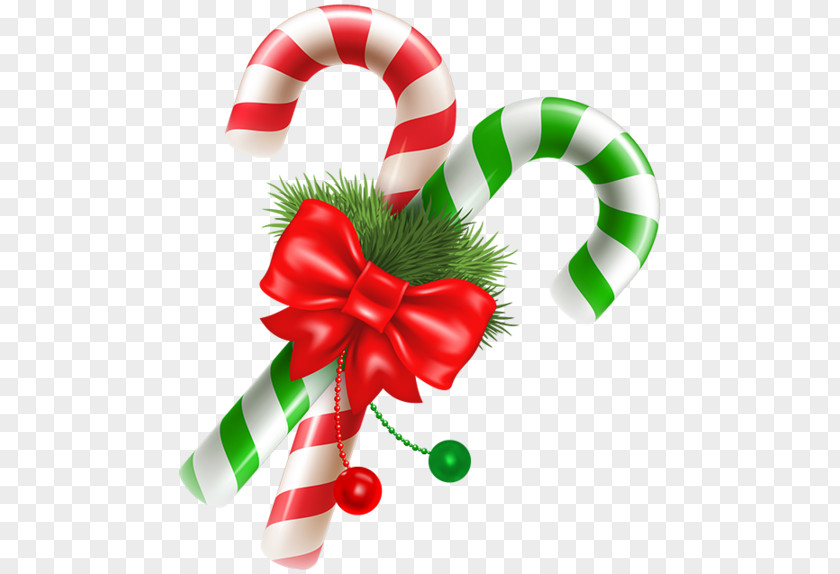 Candy Cane Christmas Stick Ribbon Day PNG