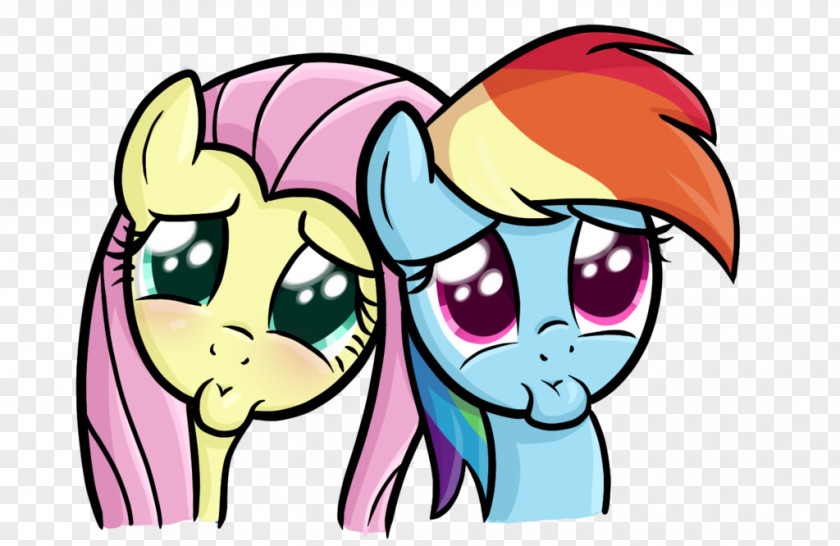 Horse Pony Fluttershy Rainbow Dash Applejack Pinkie Pie PNG