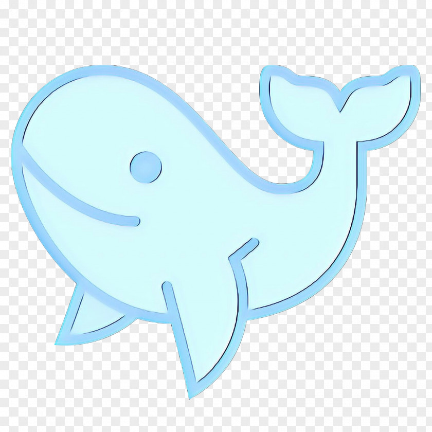 Sticker Whale Vintage Background PNG