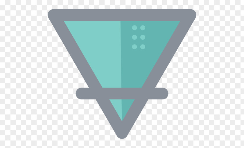 Triangle Download Icon PNG