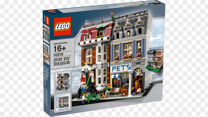 Lego Creator Modular Buildings Toy Pet Shop PNG