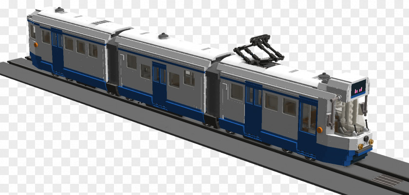 Lego Tram Train Rail Transport Railroad Car Passenger Trolley PNG