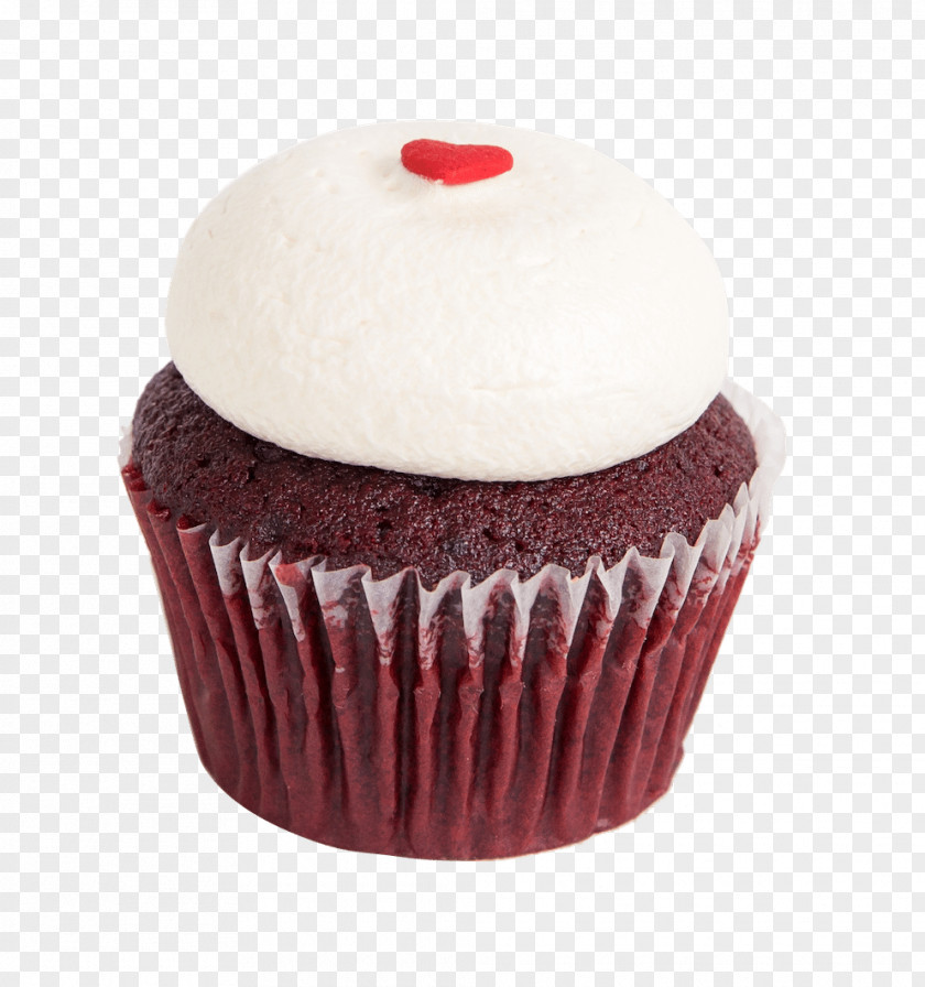 Red Velvet Cupcake Frosting & Icing Muffin Chocolate PNG