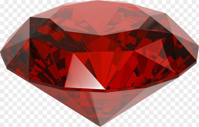 Ruby Gemstone Birthstone PNG