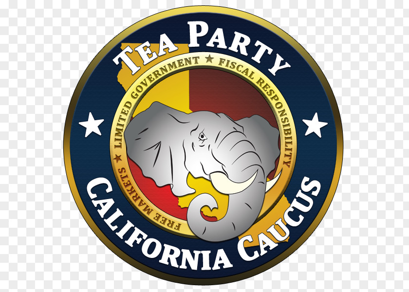Tea Party People Emblem Badge Organization Logo PNG