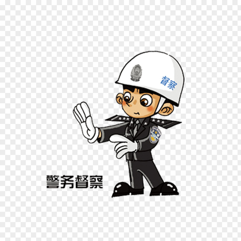 Constable Police Officer Cartoon PNG