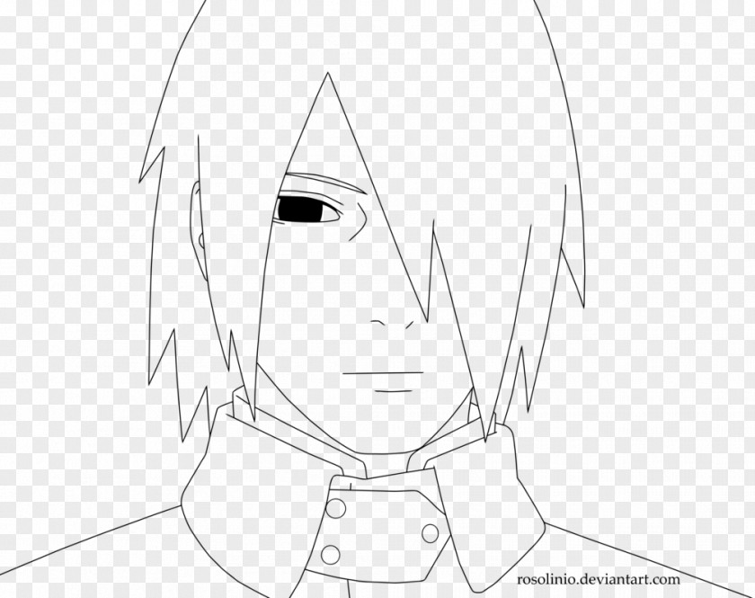 Eye Line Art Mouth Sketch PNG