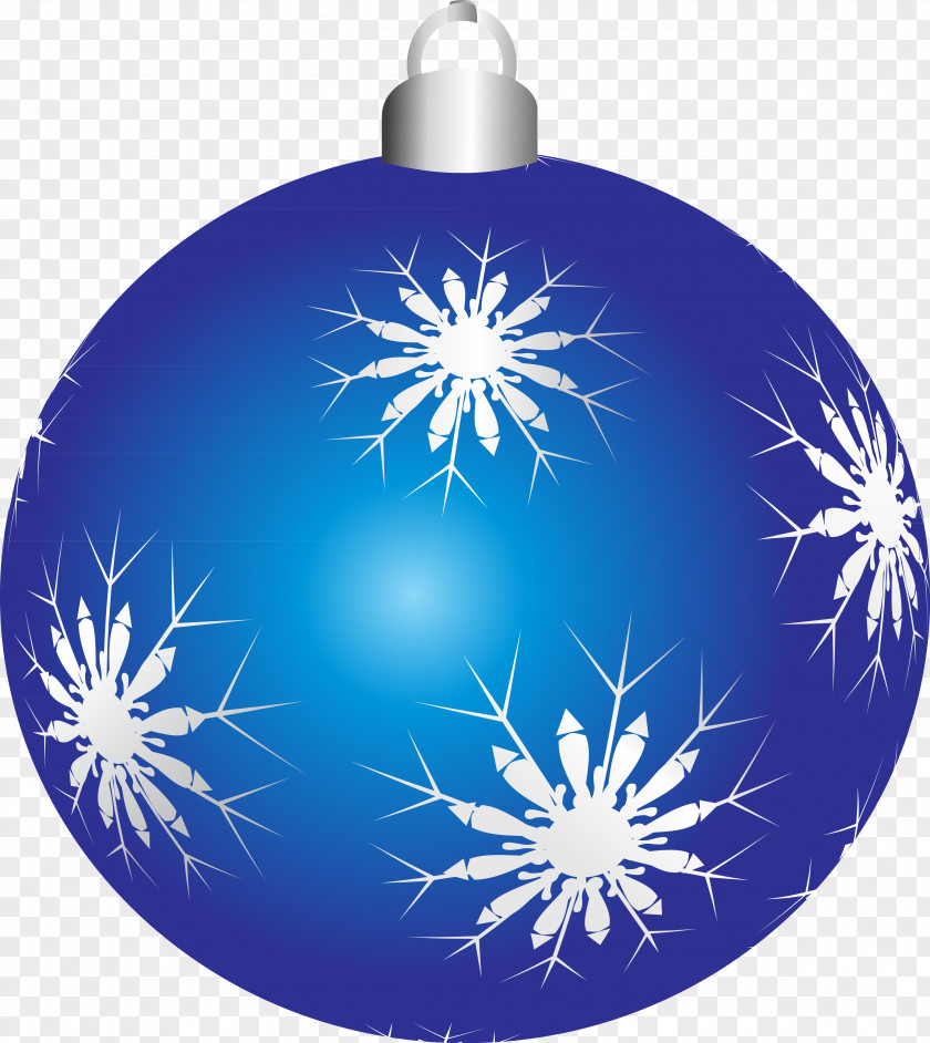 Christmas Blue Ball Day Image Design PNG