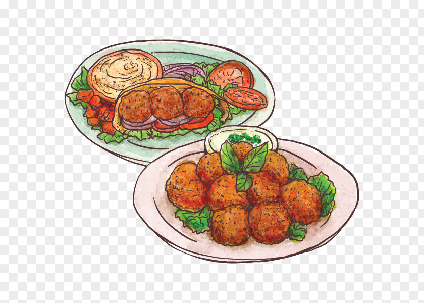 Arabic Food Turkish Cuisine Meatball Middle Eastern Falafel Quenelle PNG