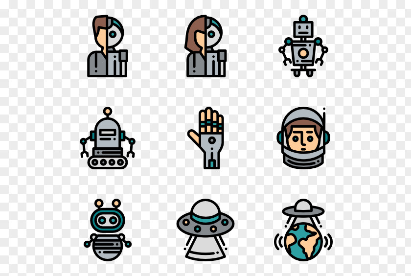 Science Fiction Fonts Emoticon Clip Art PNG