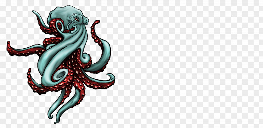 Seafarers Octopus Cartoon Legendary Creature PNG