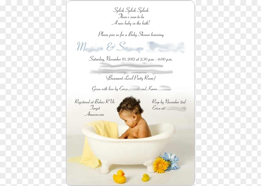 Wedding Invitation Baby Shower Convite Post Cards PNG