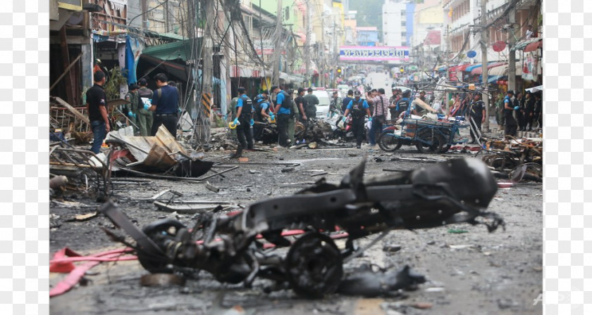 Aftermath Betong Mueang Yala District Stock Photography Hotel PNG