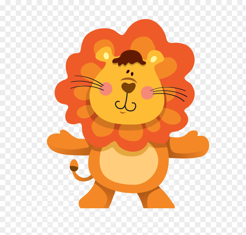 Lion Cartoon Drawing Animal Clip Art PNG