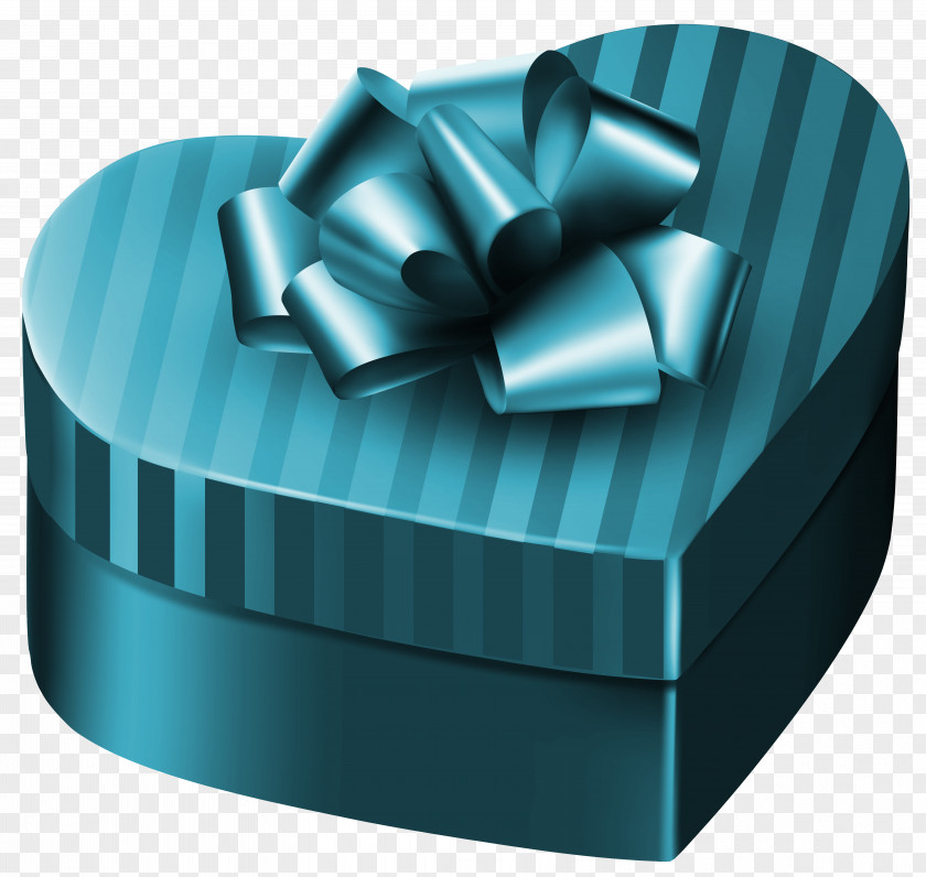 Luxury Gift Box Heart Clipart Image Purple Clip Art PNG