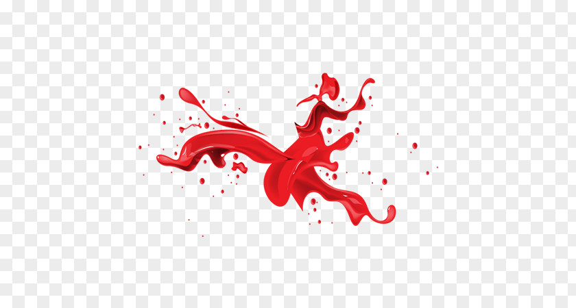 Red Paint Splash PNG paint splash clipart PNG
