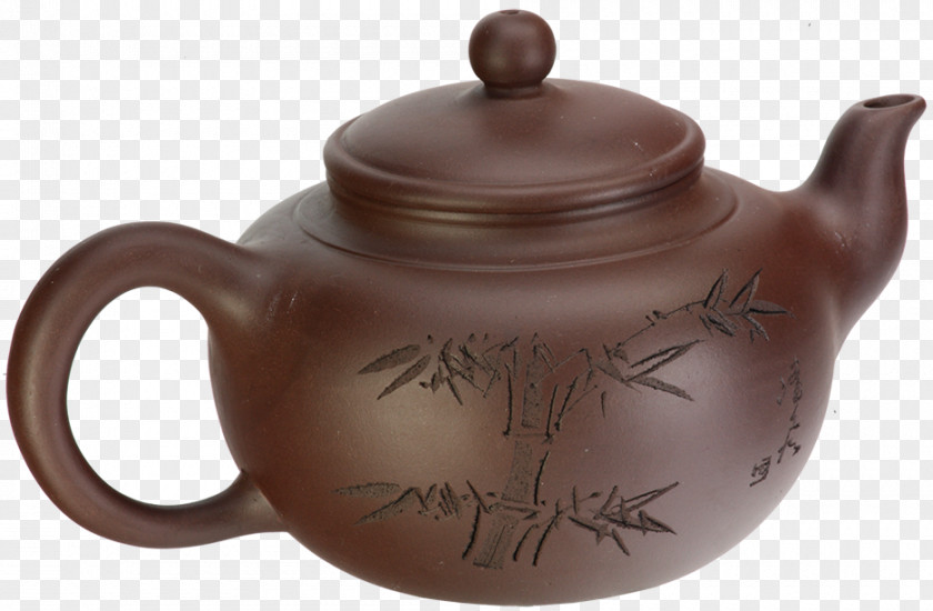 Tea Garden Teapot Ceramic Kettle Pottery Lid PNG