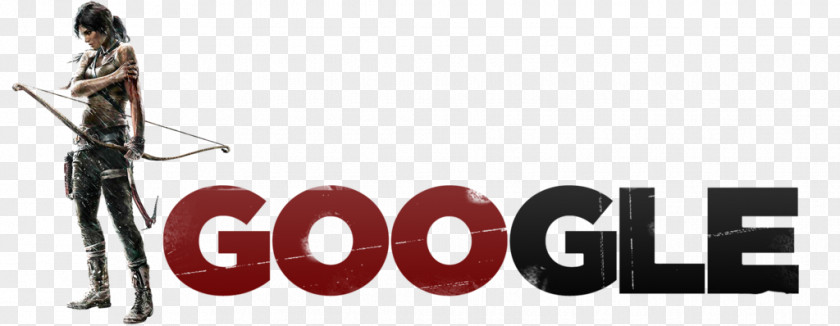 Tomb Raider Google Logo Font Lara Croft PNG