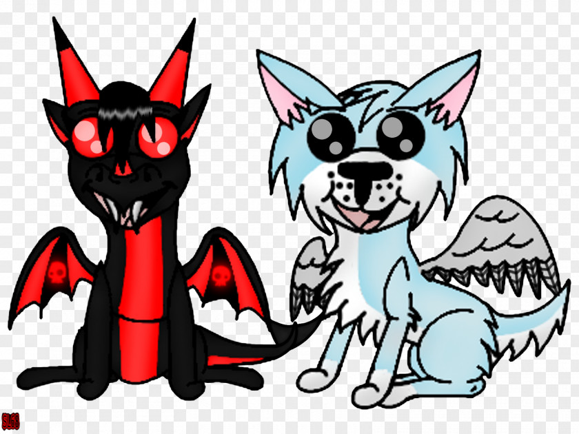 Cat Demon Canidae Horse Dog PNG