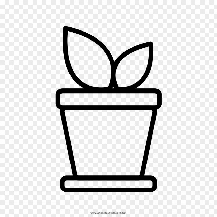 Vase Coloring Book Flowerpot Drawing PNG