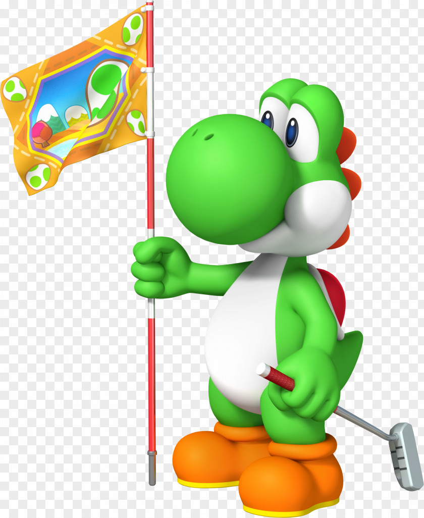Yoshi Mario Golf: World Tour & Toadstool Video Game PNG